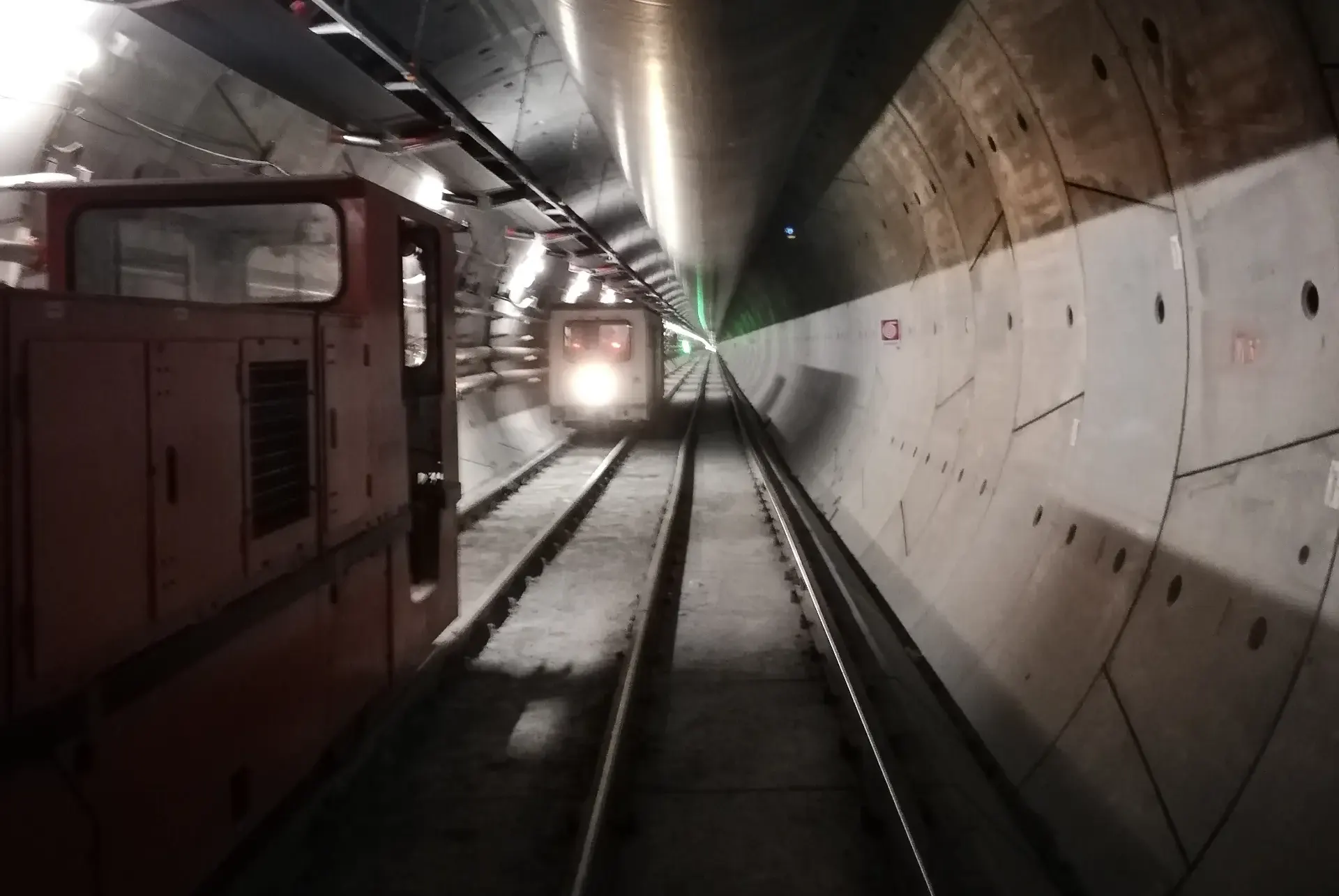 Concio prefabbricato per gallerie