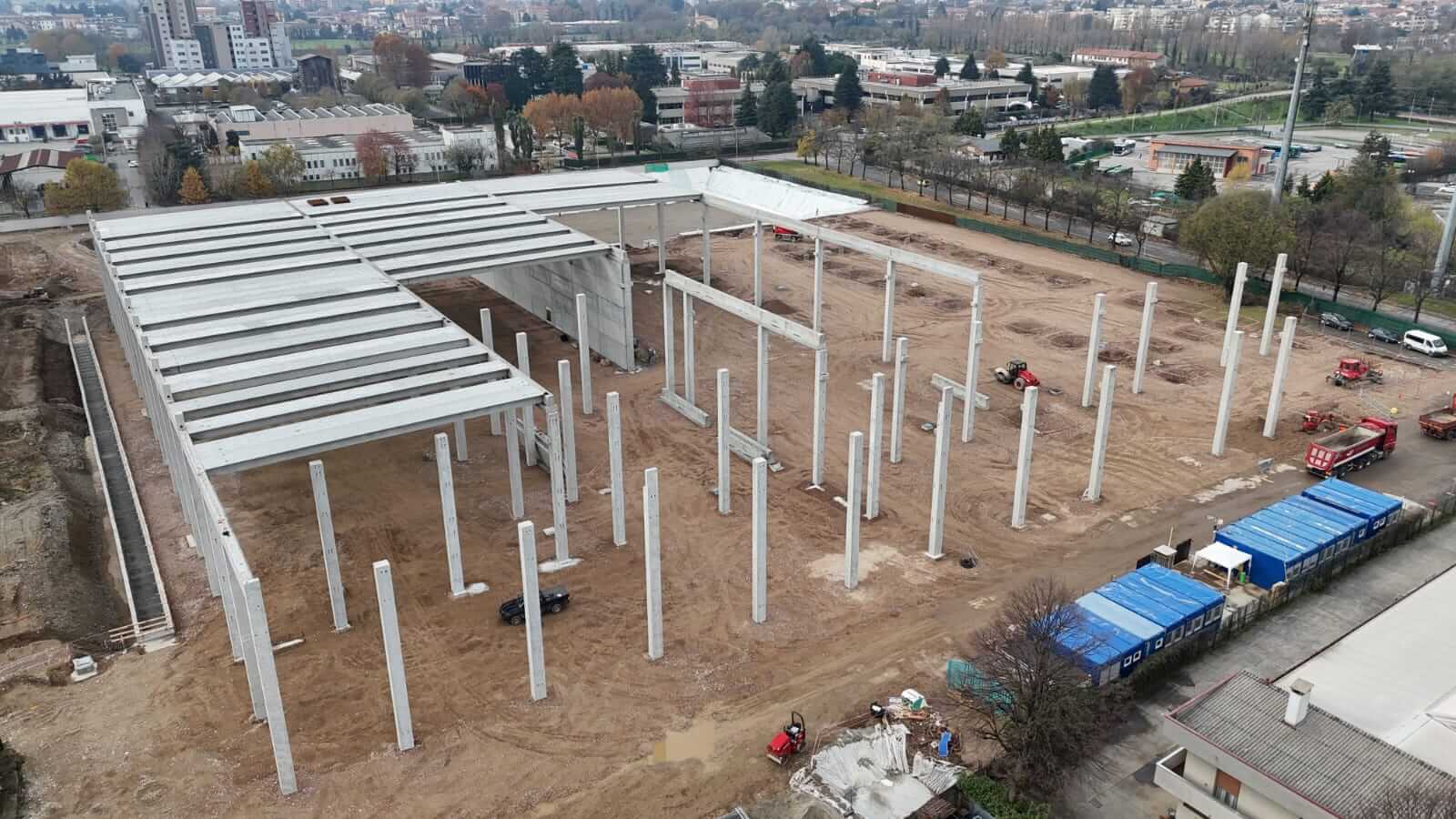 realizzazione prefabbricati gigafactory industria