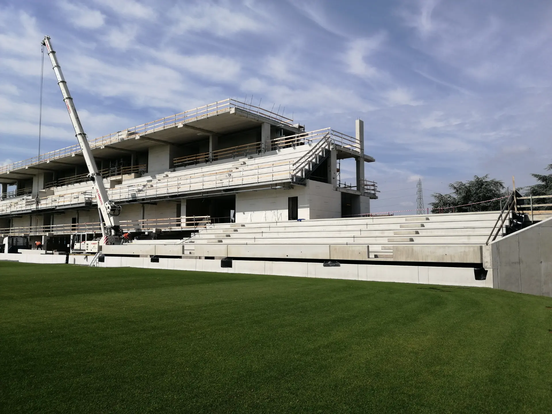 stadio prefabbricato in calcestruzzo