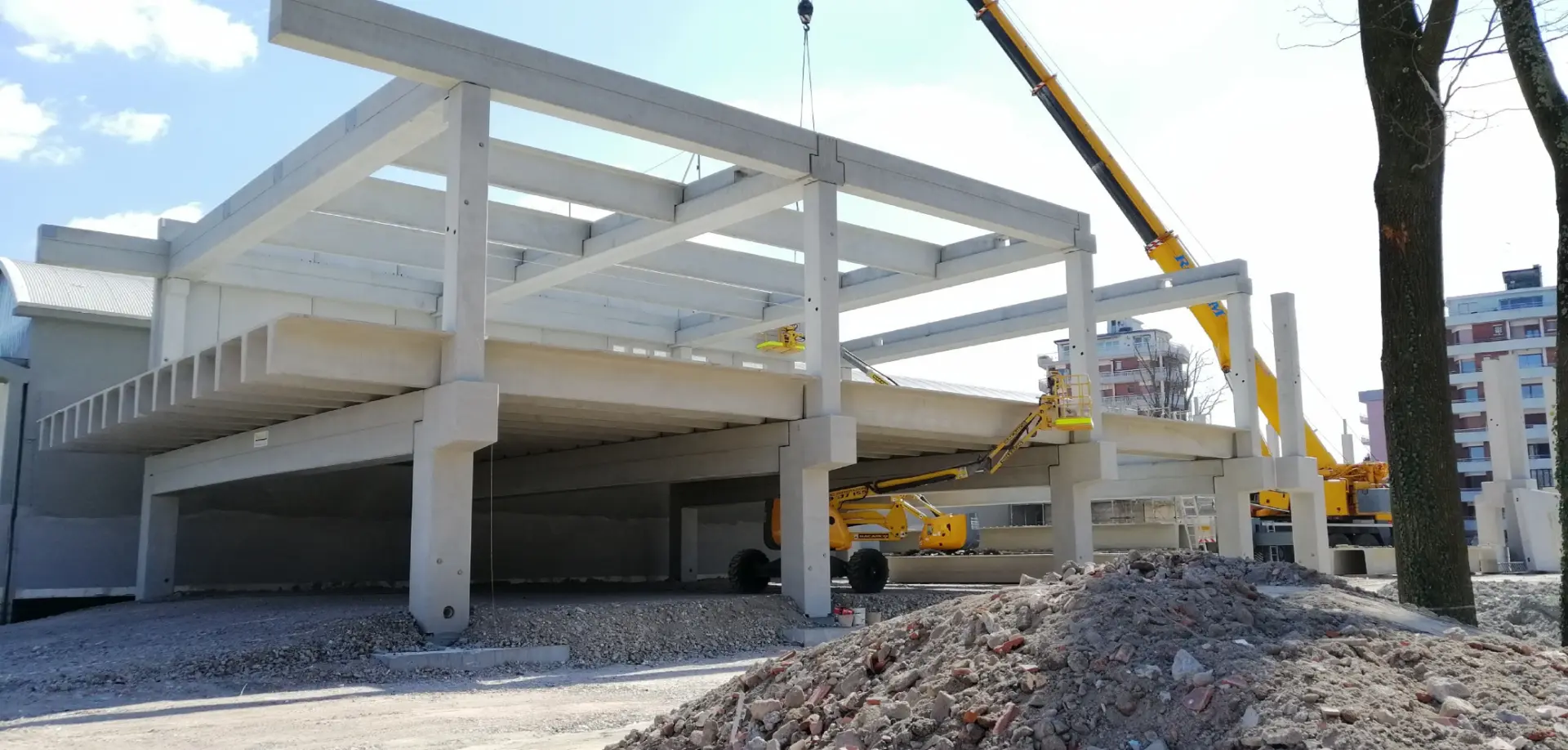 strutture commerciali prefabbricate